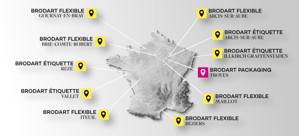 BRODART PACKAGING unifie ses sites : une nouvelle identité pour un groupe plus fort